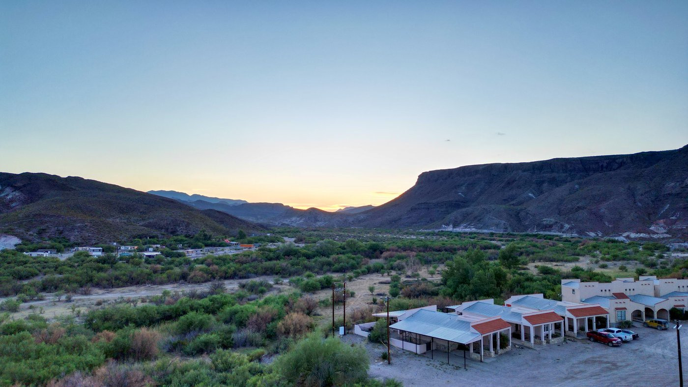 Big Bend aerial drone Texas