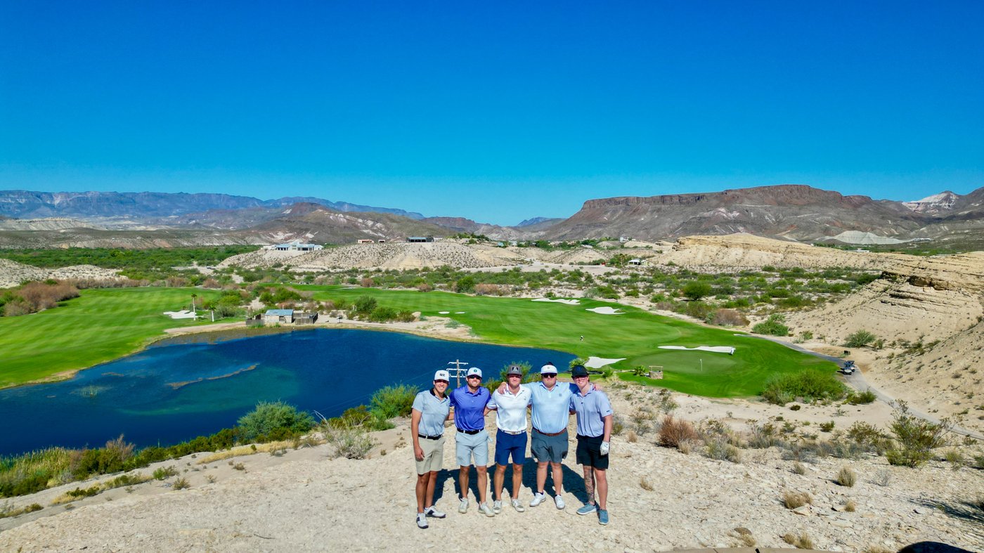 Golf course aerial Texas