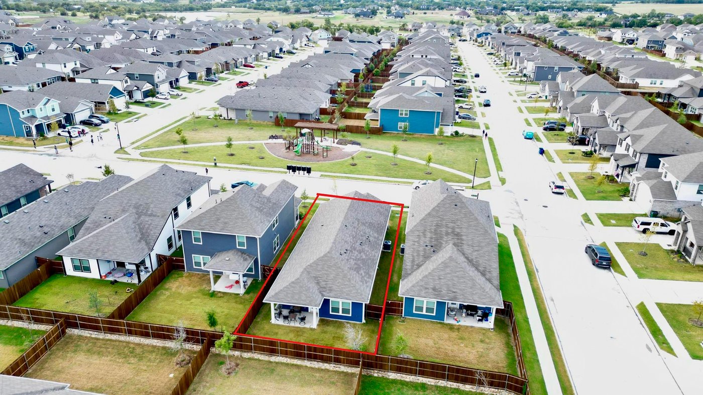 Real estate aerial drone photography DFW