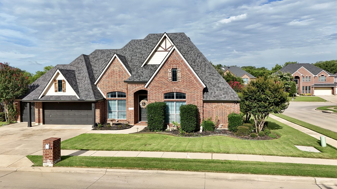 Real estate aerial drone photography Fort Worth