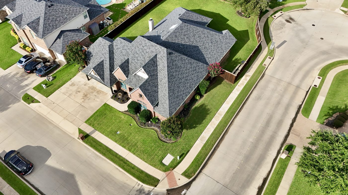 Real estate aerial drone photography Texas