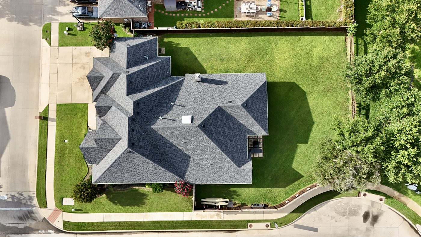 Real estate aerial drone photography DFW