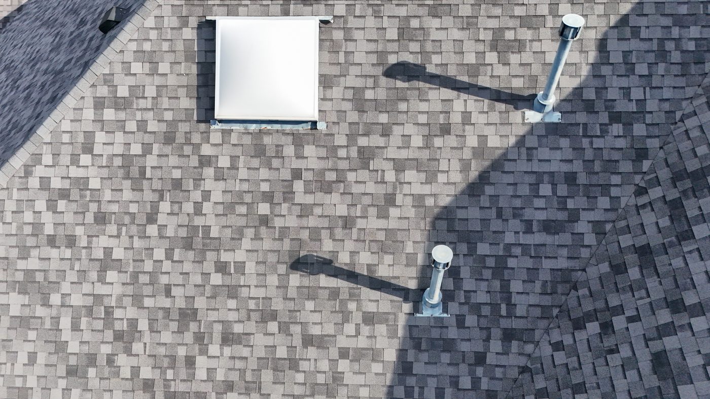 Aerial roof inspection drone Texas